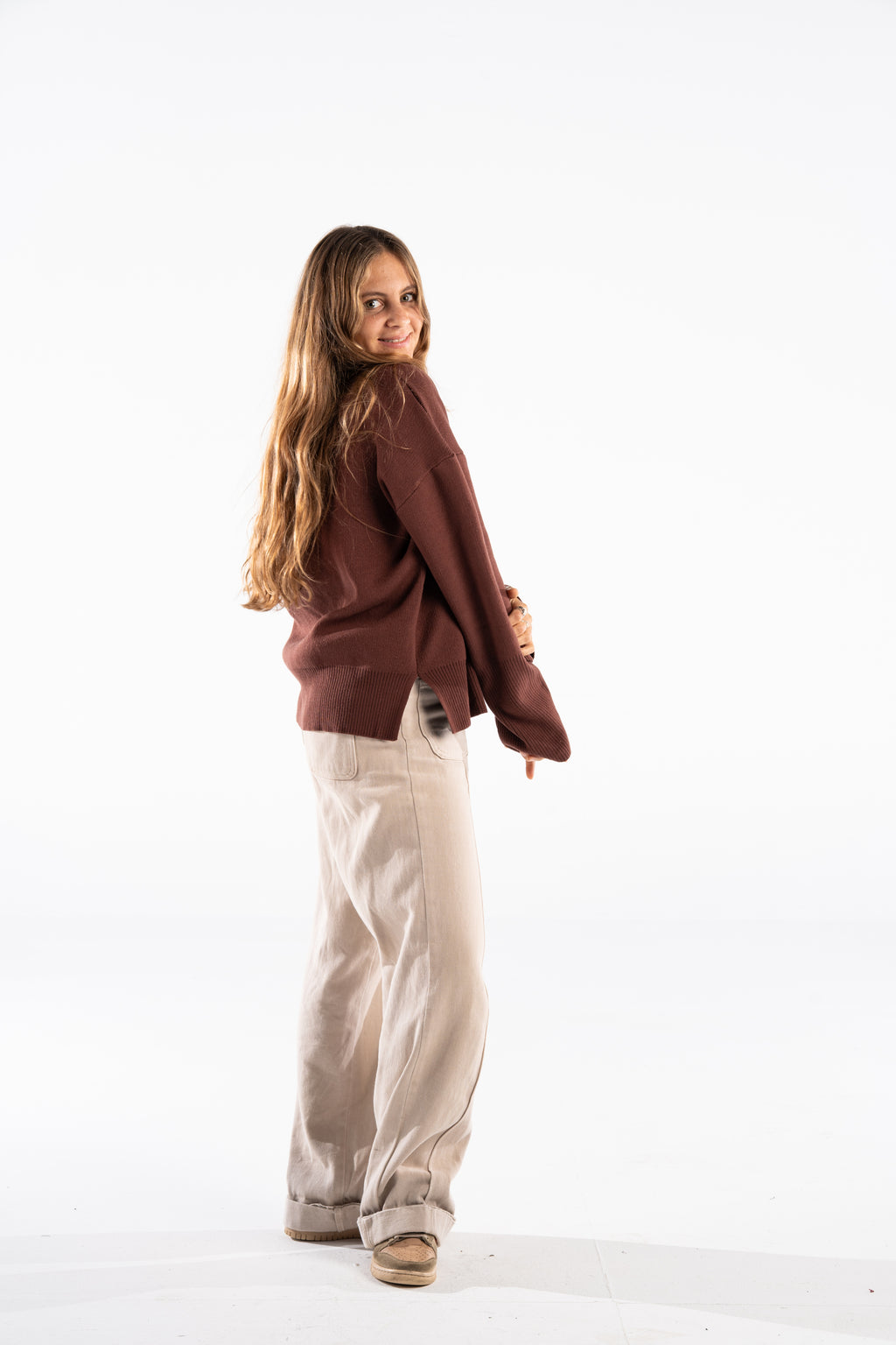 Rust Mocha Sweater