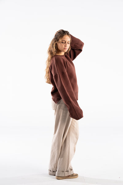 Rust Mocha Sweater