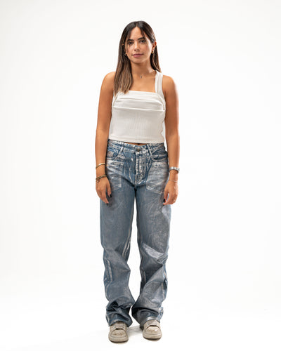 Foil jeans