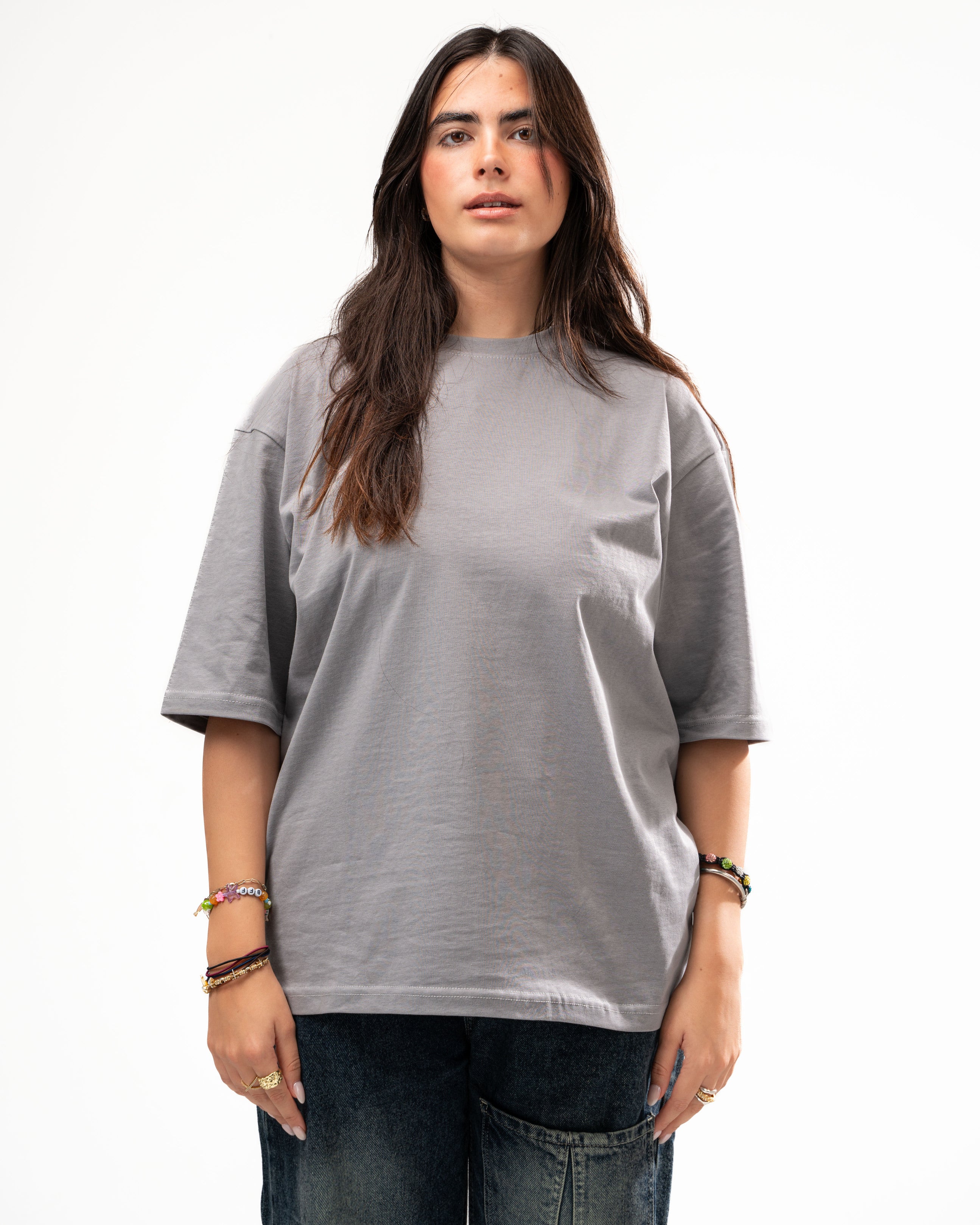 GREY FEARLESS T-SHIRT