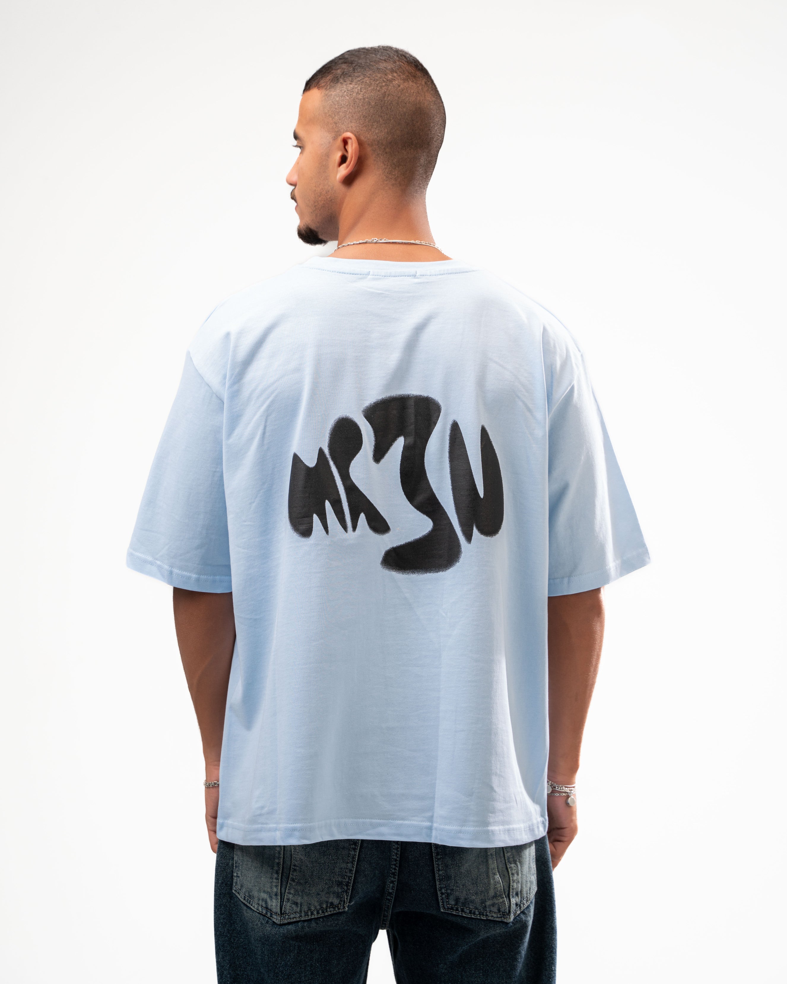 BABY BLUE MRJN T-SHIRT