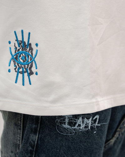 WHITE EYE BASIC TEE