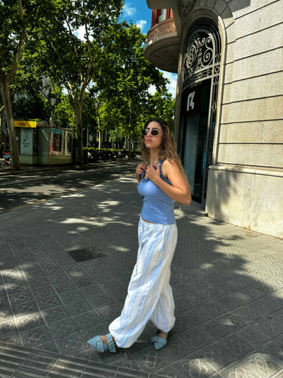 Ocean Striped Pants