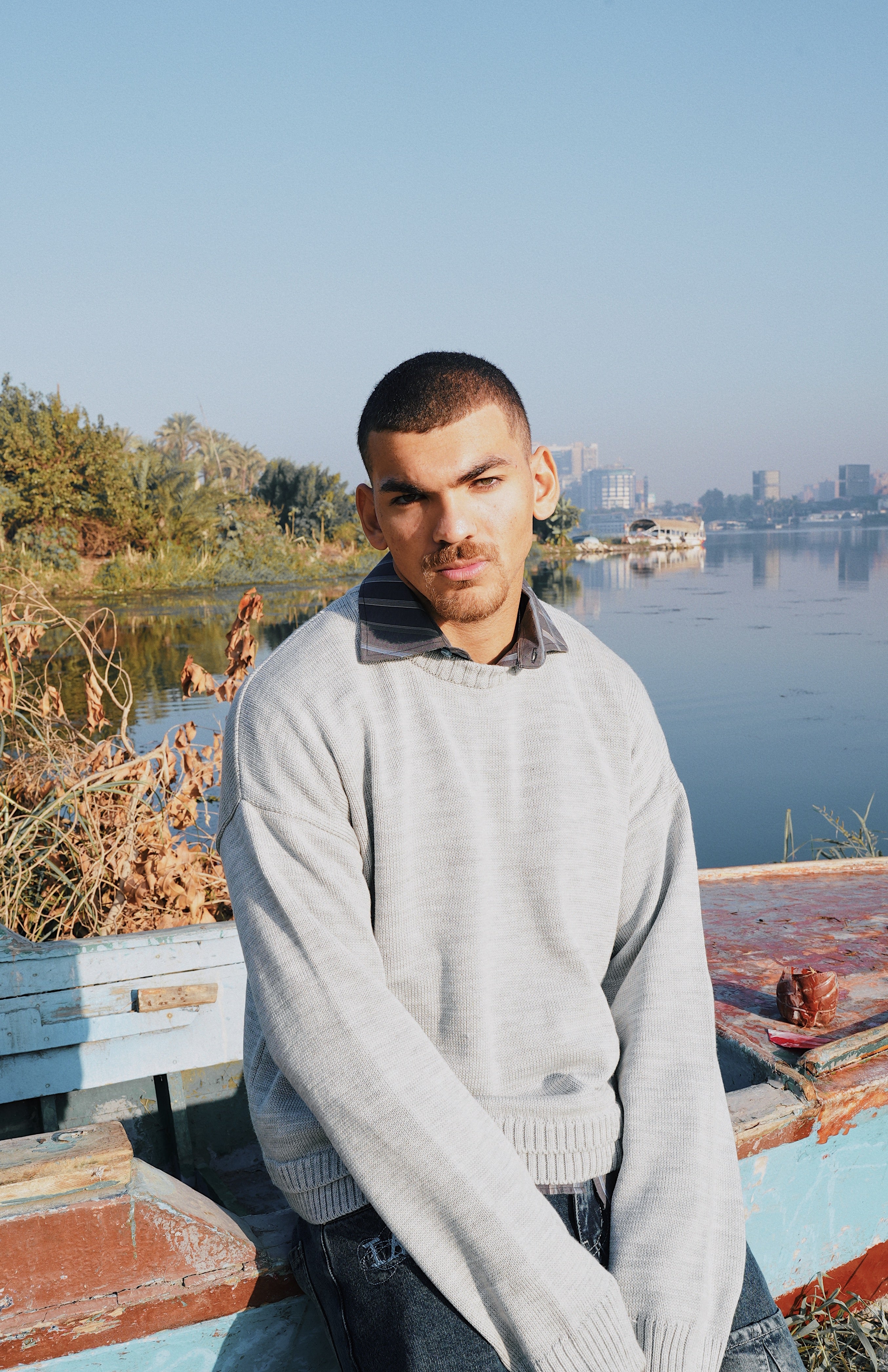 The Silver Frost Double Sweater