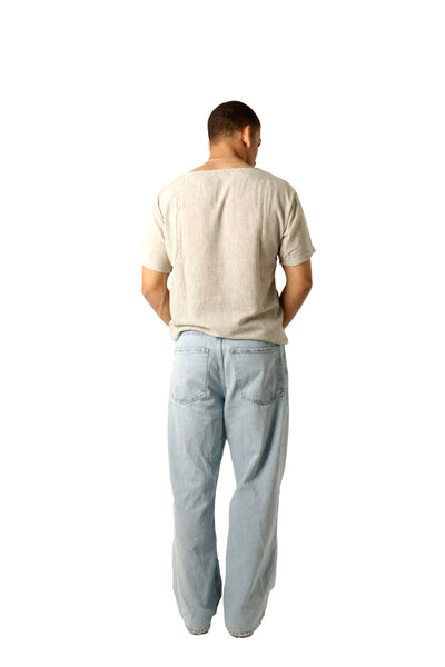 Mint Dust Linen Tshirt