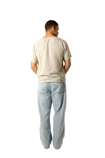 Mint Dust Linen Tshirt