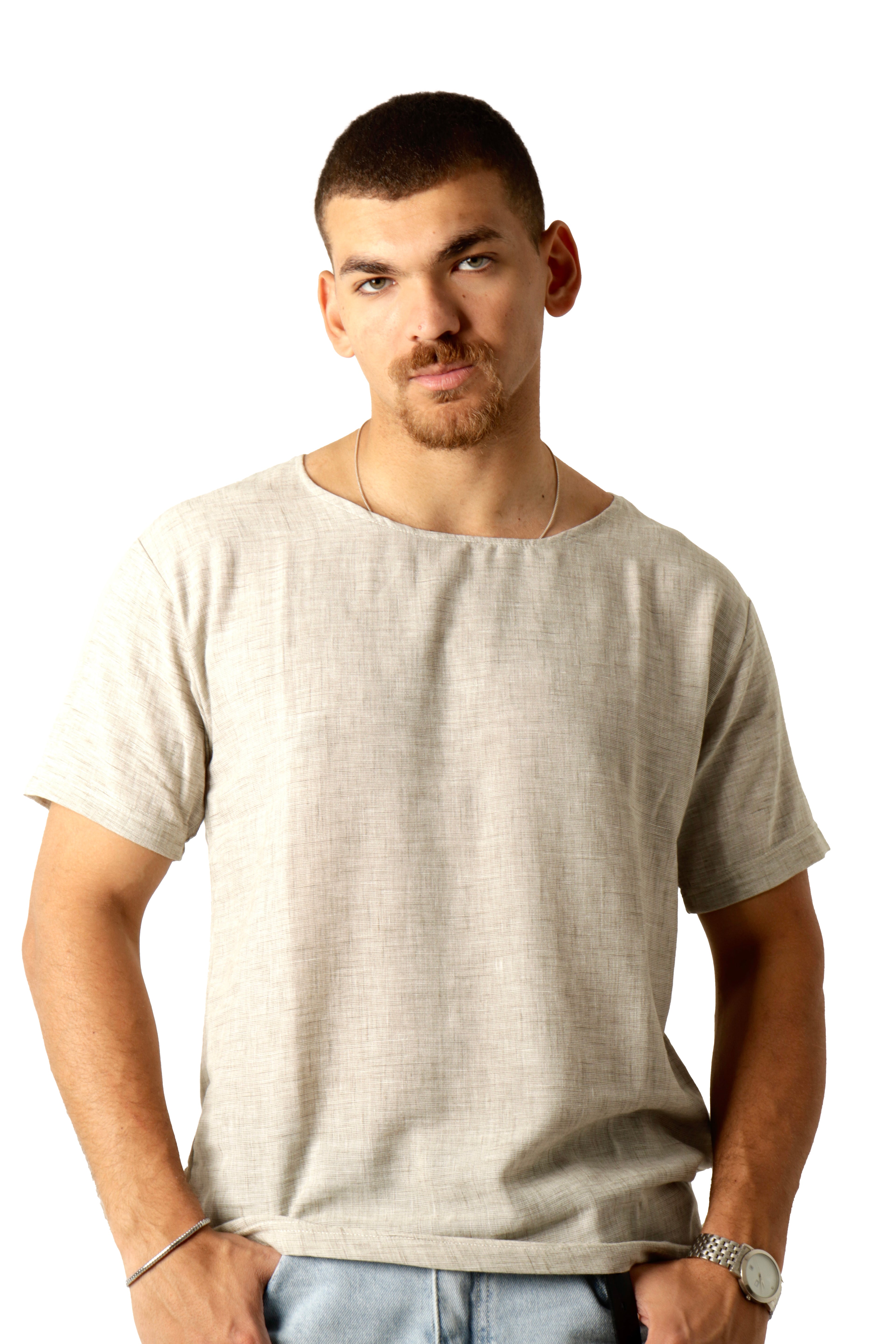 Mint Dust Linen Tshirt