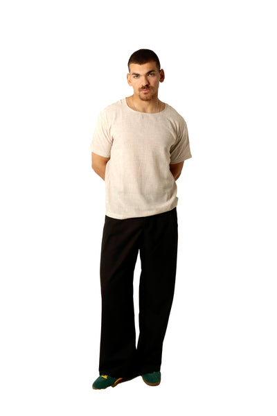 Soft Sand Linen Tshirt