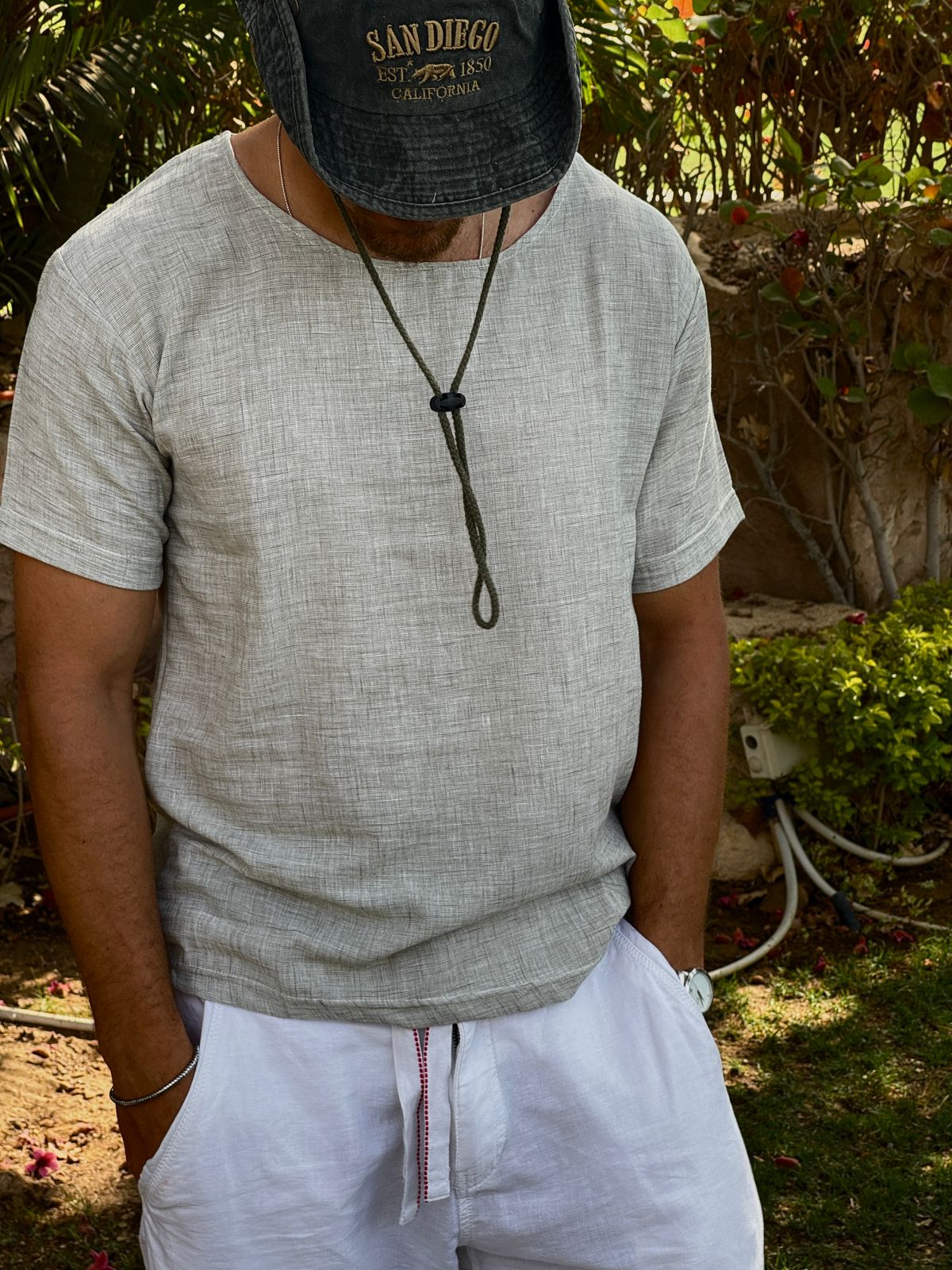 Mint Dust Linen Tshirt